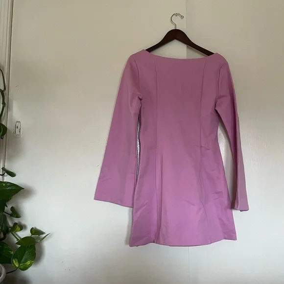 NWT Anthropologie lavender mod shape bell sleeve beauty - Picture 1 of 4